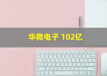 华微电子 102亿